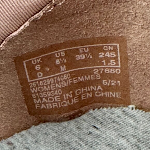 NWOB Clarks Cloudstepper Women's Nova Way Slip On Sneaker Stone Beige 8.5 - Picture 8 of 9